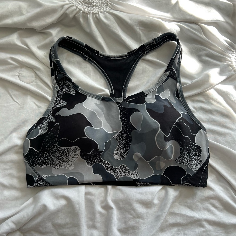 Gray Camo Bra